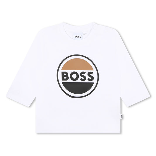 BOSS Baby Boys White T-Shirt