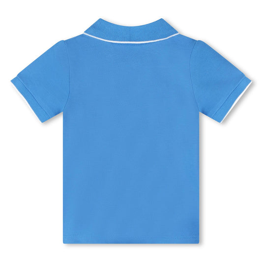 BOSS Baby Boys Blue Polo Shirt J05A30