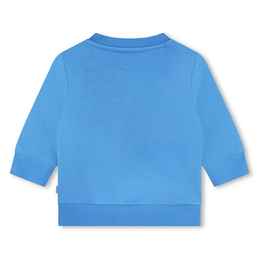 BOSS Baby Boys Blue Sweatshirt J05A42