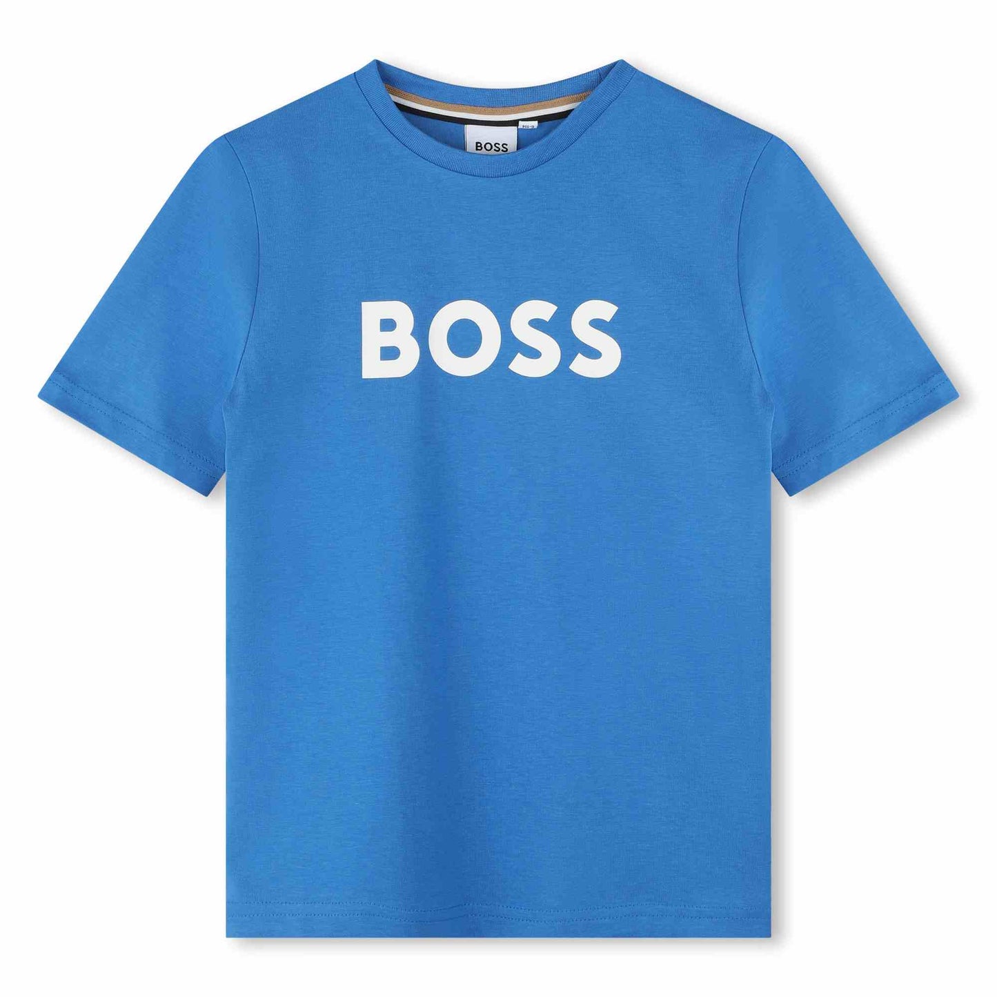 BOSS Boys Blue Classic T-Shirt J25O65