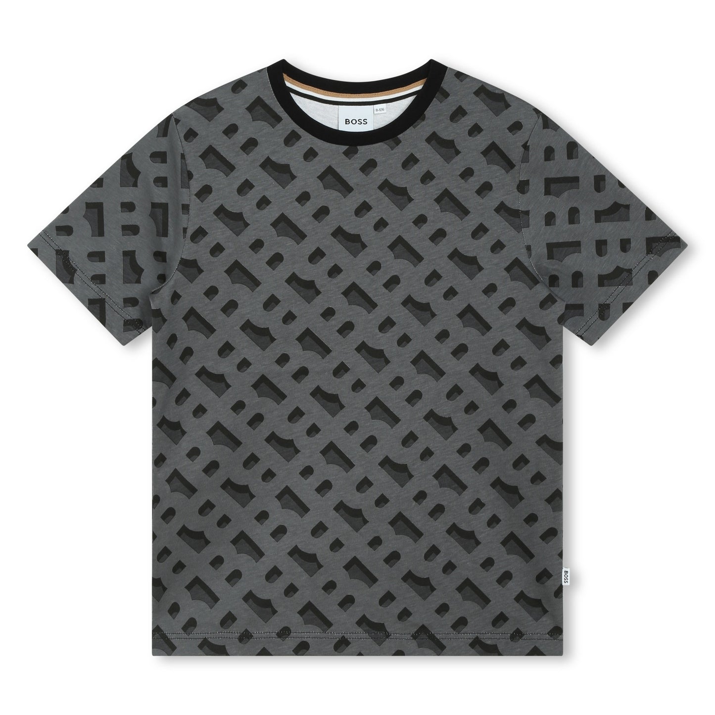 BOSS BOYS MONOGRAM T SHIRT