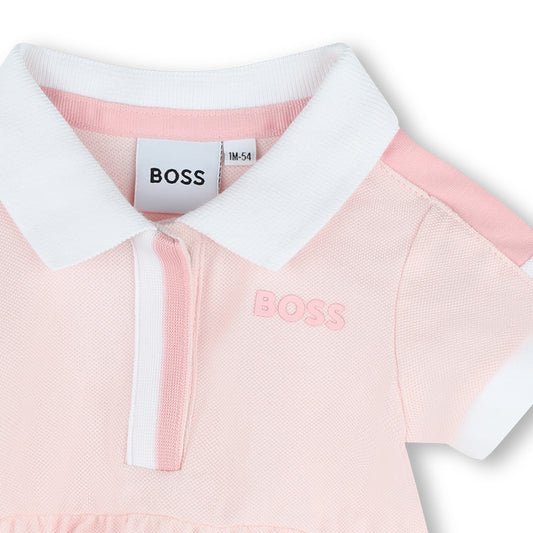 BOSS BABY GIRL PINK DRESS