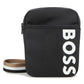 BOSS BOYS BLACK MESSENGER BAG