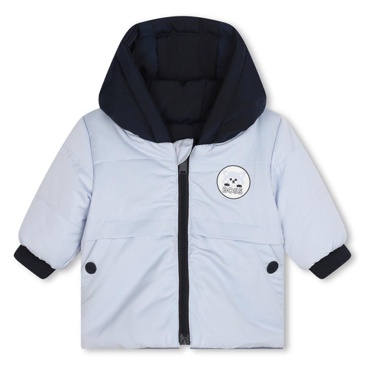 BOSS BABY PALE BLUE REVERSIBLE JACKET