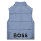 BOSS SLATE BLUE BODY WARMER J51238