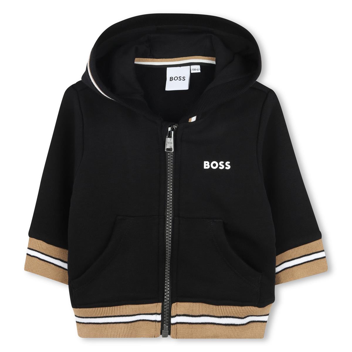 BOSS BABY/TODDLER BLACK TRACKSUIT J51246-J51272