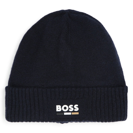 BOSS BOYS NAVY HAT J51566