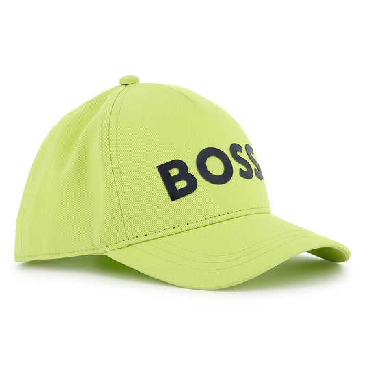 BOSS BOYS LIME BASEBALL CAP J51681