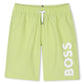 BOSS LIME GREEN SWIM SHORTS J51973