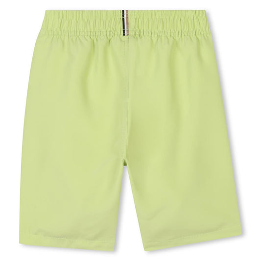 BOSS LIME GREEN SWIM SHORTS J51973