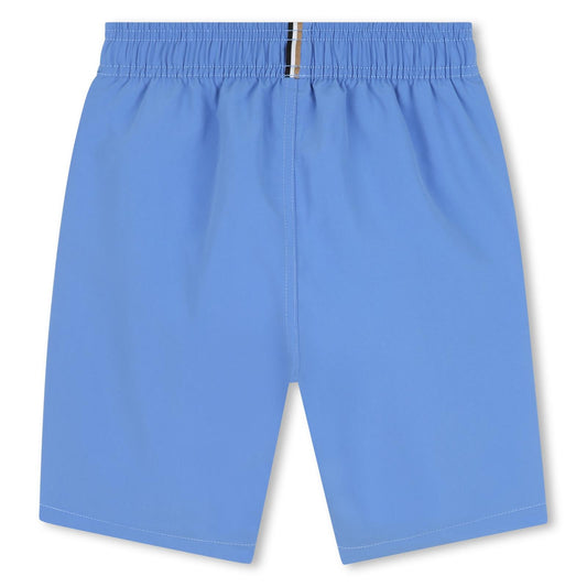 BOSS MID BLUE SWIM SHORTS J51973