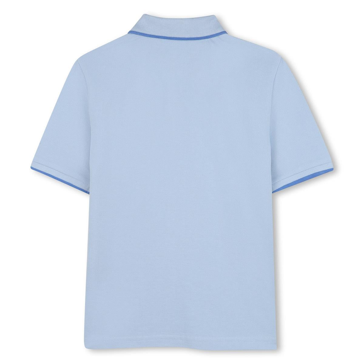 BOSS BOYS PALE  BLUE POLO SHIRT J52011