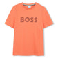 BOSS BRICK RED T SHIRT  J52030