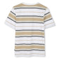 BOSS BOYS BEIGE STRIPRD T SHIRT J52045