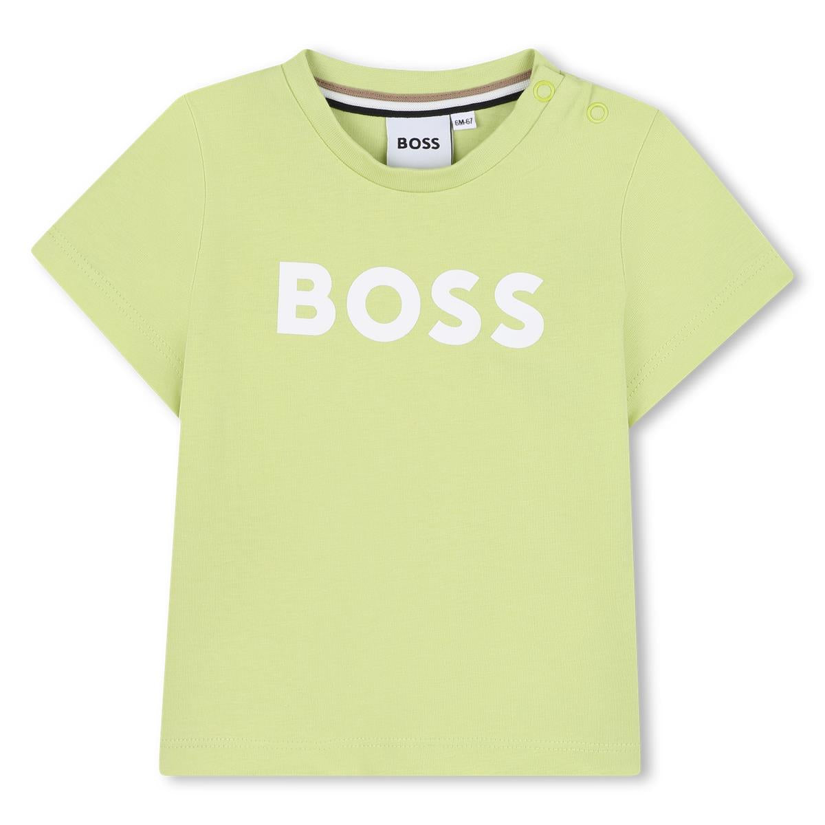 BOSS BABY/TODDLER LIME T SHIRT J52105