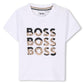 BOSS BABY/TODDLER WHITE T SHIRT J52113