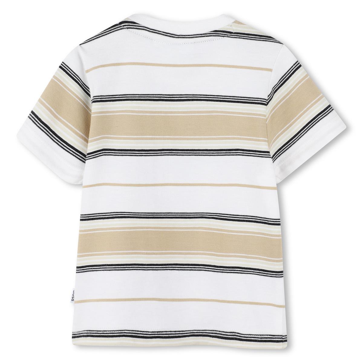 BOSS BABY/TODDLER STRIPED T SHIRT J52116