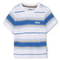 BOSS BABY BOY/TODDLER STRIPED BLUE T SHIRT J52116