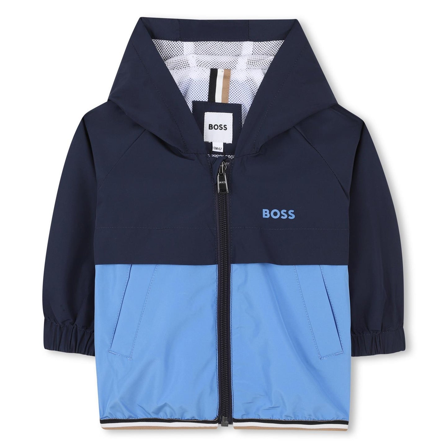 BOSS BABY/TODDLER NAVY/BLUE WINDBREAKER J52122