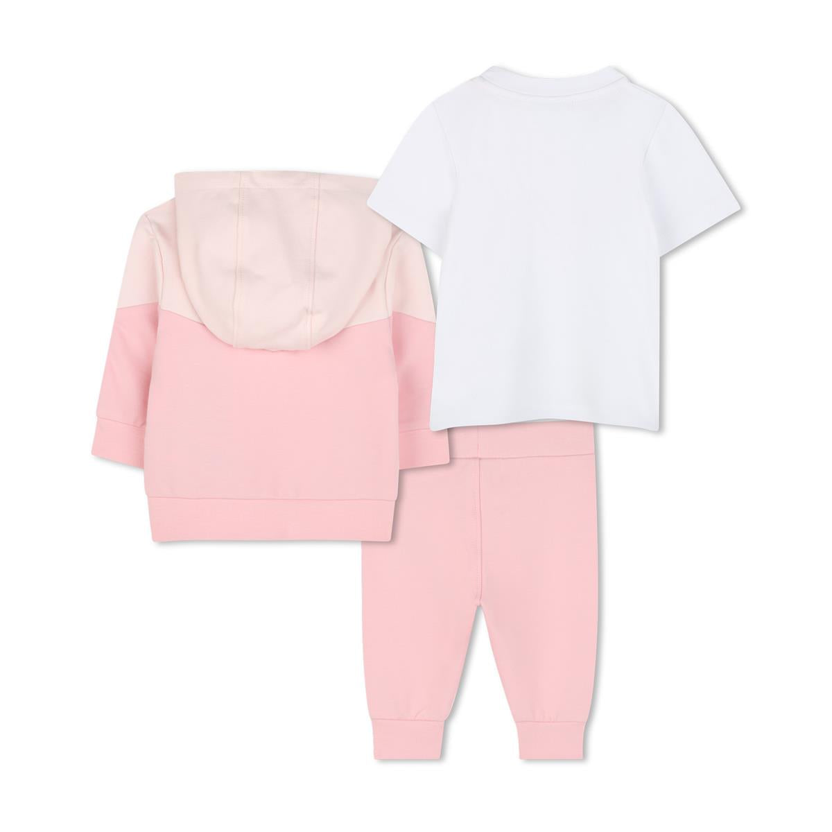 BOSS BABY/TODDLER PINK 3 PIECE SET J52190