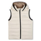 BOSS BOYS REVERSIBLE BEIGE PUFFER JACKET J52395