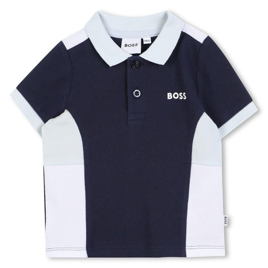 BOSS NAVY BABY/TODDLER POLO SHIRT J52450