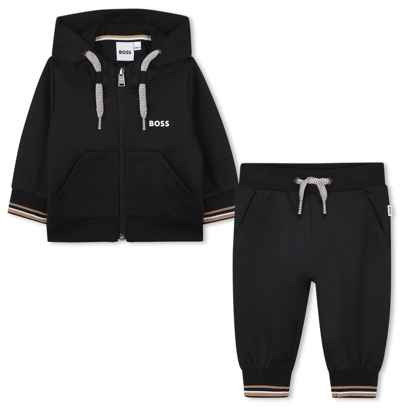 BOSS BABY/TODDLER BLACK TRACKSUIT J52480