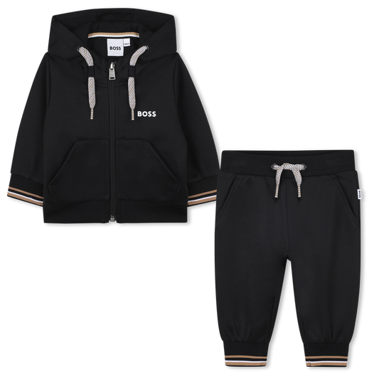 BOSS BABY/TODDLER BLACK TRACKSUIT J52480