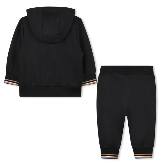 BOSS BABY/TODDLER BLACK TRACKSUIT J52480