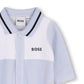 BOSS PALE BLUE BABYGROW J52522