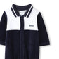 BOSS NAVY BABYGROW J52522
