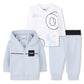 BOSS BLUE BABY BOY SET J52527