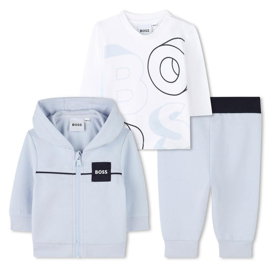 BOSS BLUE BABY BOY SET J52527