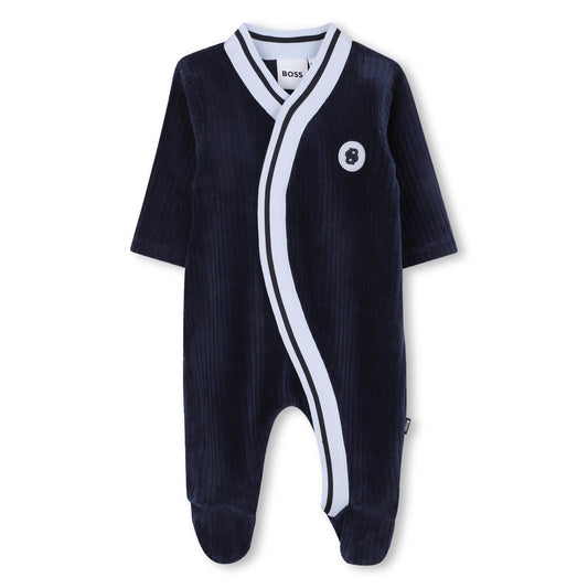 BOSS NAVY BABYGROW J52531