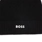 BOSS NAVY BEANIE HAT J52616