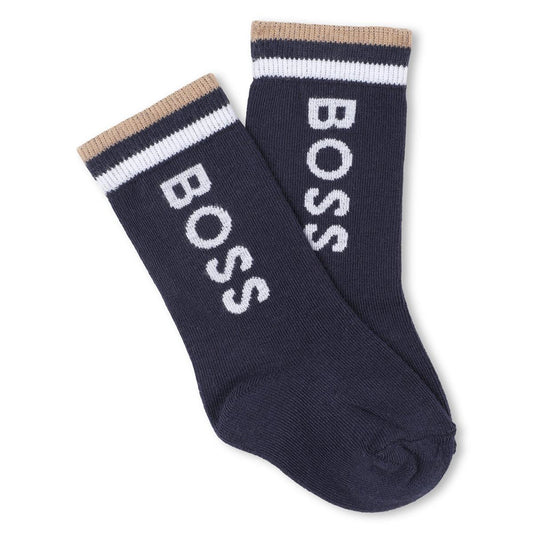 BOSS GREY BABY/TODDLER SOCKS J52654
