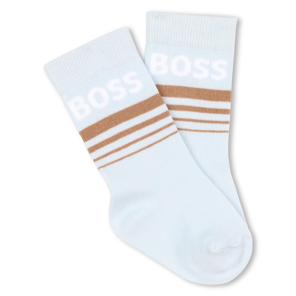 BOSS GREY BABY/TODDLER SOCKS J52654