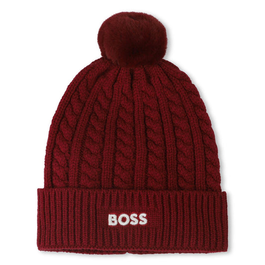 BOSS RED BABY/TODDLER BEANIE HAT J52656