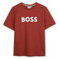BOSS BOY CRIMSON RED T SHIRT J52711