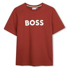 BOSS BOY CRIMSON RED T SHIRT J52711