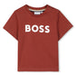 BOSS BABY BOY/TODDLER CRIMSON RED T SHIRT J52712