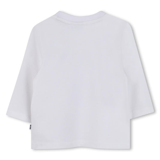BOSS WHITE BABY/TODDLER T SHIRT J52715