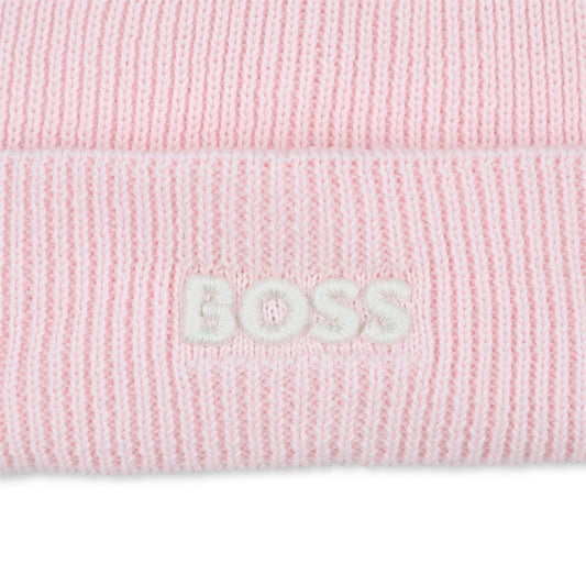 BOSS PINK BABY GIRL HAT J52718