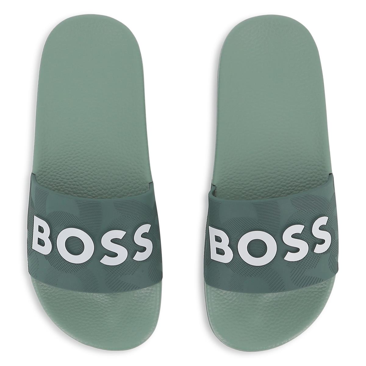 BOSS GREEN BOY/TEEN SLIDERS J52799