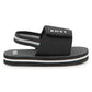 BOSS TODDLER/KID BLACK SLIDERS J52820