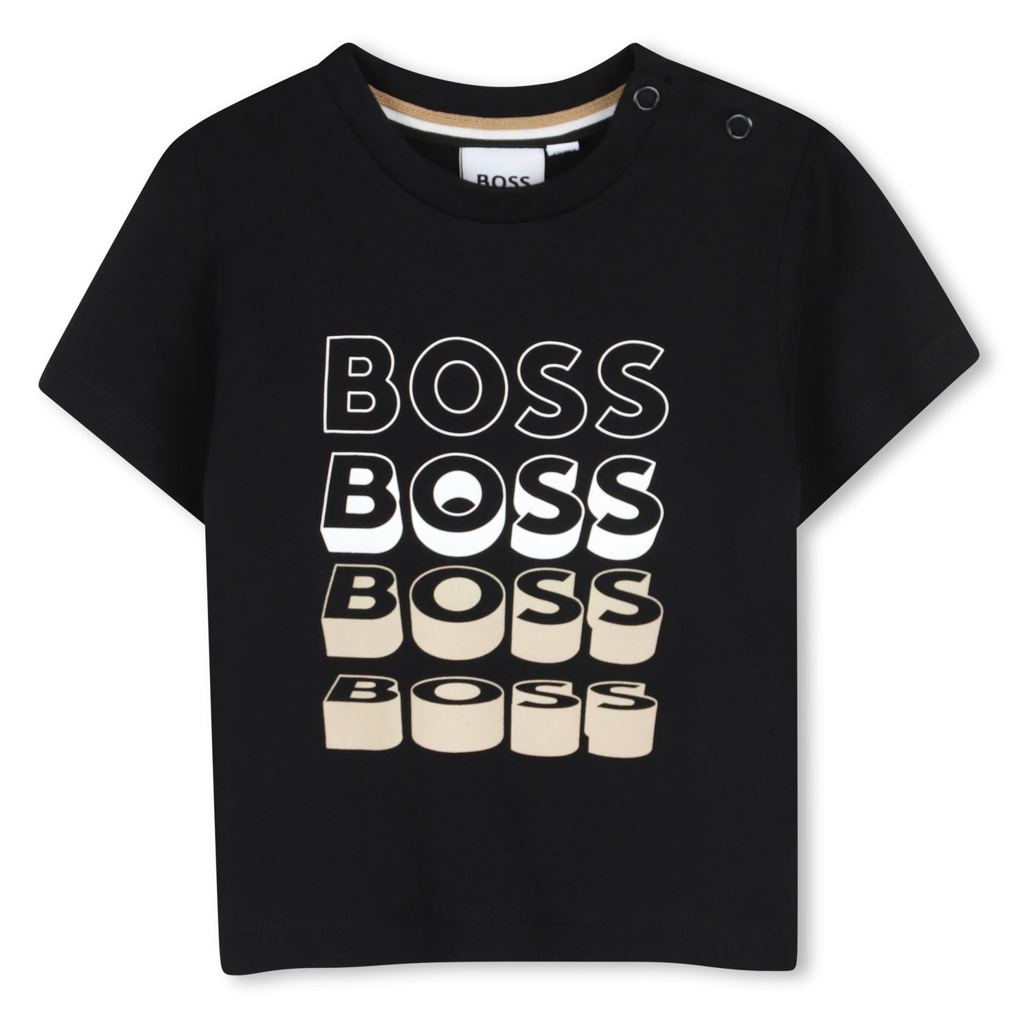 BOSS BABY/TODDLER BLACK T SHIRT J52889