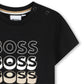 BOSS BABY/TODDLER BLACK T SHIRT J52889