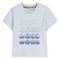 BOSS BABY/TODDLER REPEAT LOGO PALE BLUE T SHIRT J52889