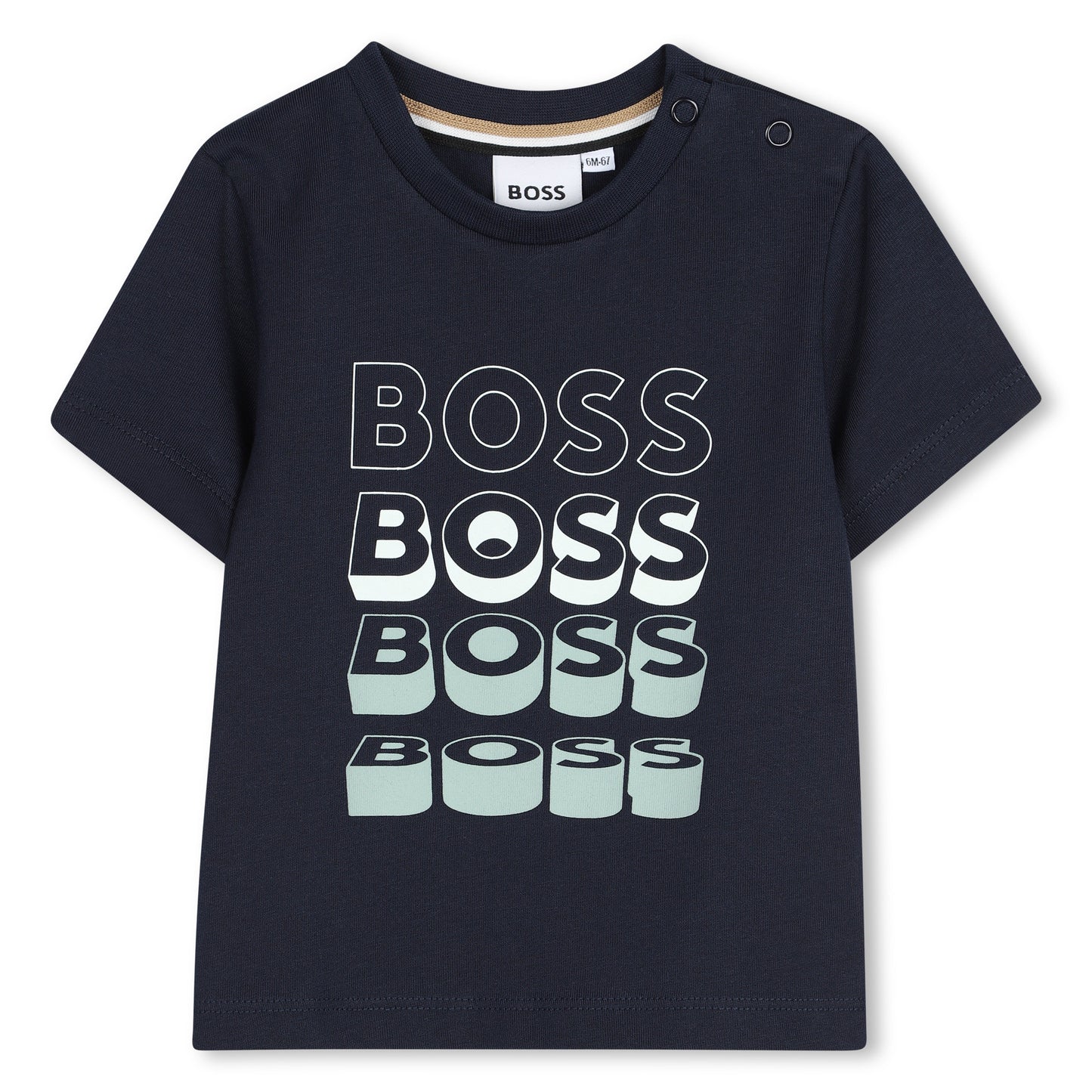 BOSS BABY/TODDLER NAVY T SHIRT J52889