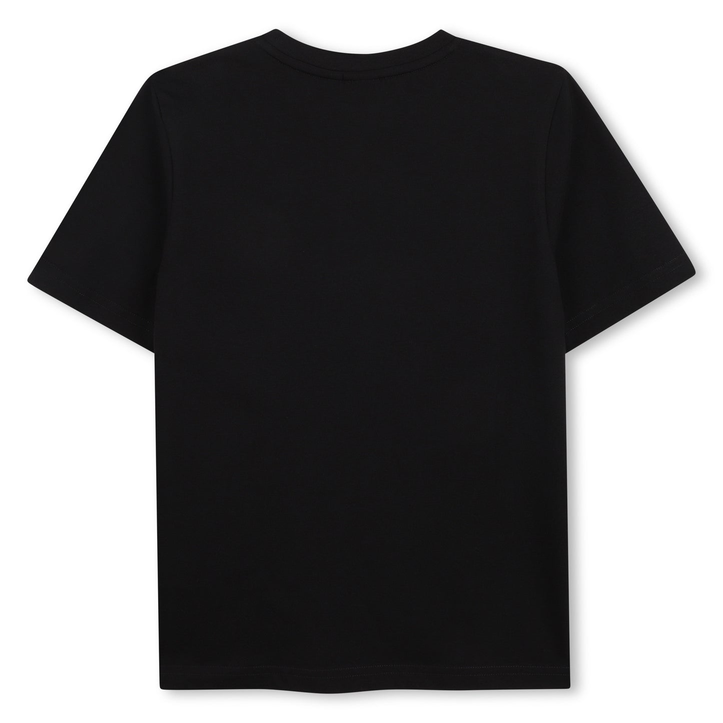 BOSS BOYS BLACK GRAPHIC T SHIRT J52978